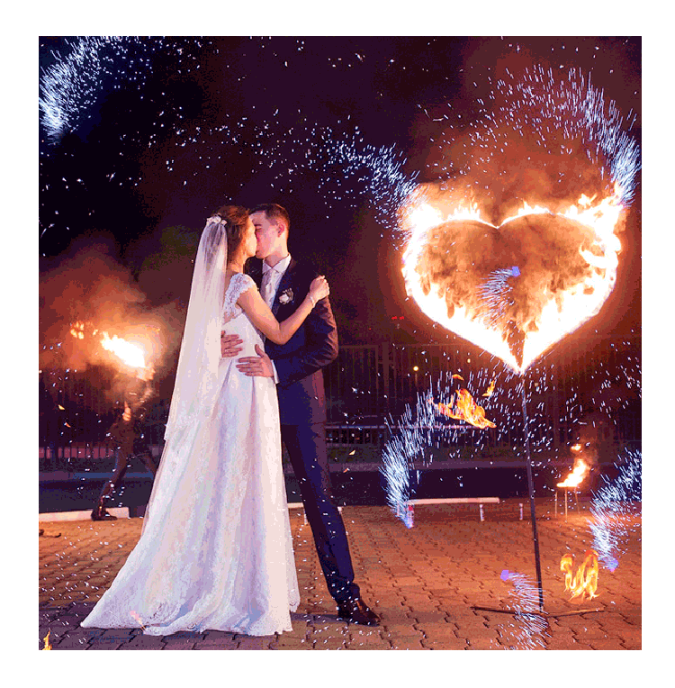 Организация пиротехнического шоу на свадьбу  Аксай | aksaj.salutsklad.ru
