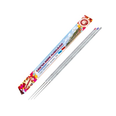 Триколор 300 мм. Бенгальские огни цветные купить в Аксае | aksaj.salutsklad.ru