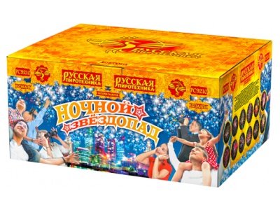 Ночной звездопад Комбинированный Фейерверк купить в Аксае | aksaj.salutsklad.ru
