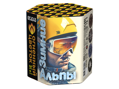 Зимние Альпы Батарея салютов купить в Аксае | aksaj.salutsklad.ru