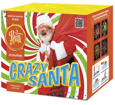 CRAZY SANTA Фейерверк купить в Аксае | aksaj.salutsklad.ru