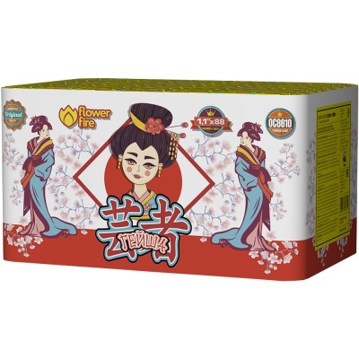 Гейша Батарея салютов купить в Аксае | aksaj.salutsklad.ru