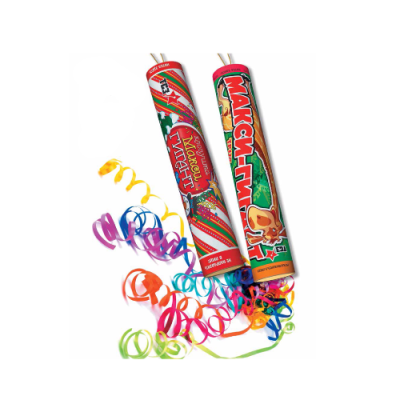 Макси-Гигант с серпантином Хлопушки купить в Аксае | aksaj.salutsklad.ru